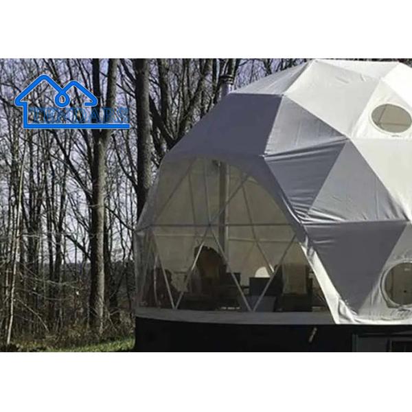 Customized Commercial Outdoor Family Glamping Tent Dome Geo Dome Tents With Round Door
