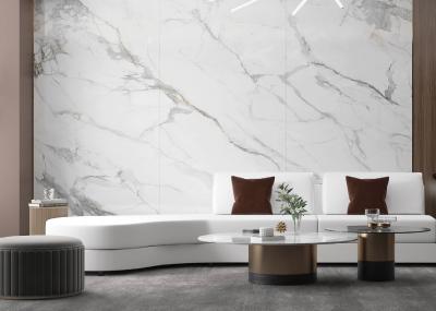 Les grandes dalles artificielles ont aggloméré les partie supérieure du comptoir en pierre 1200x2700mm pour des meubles