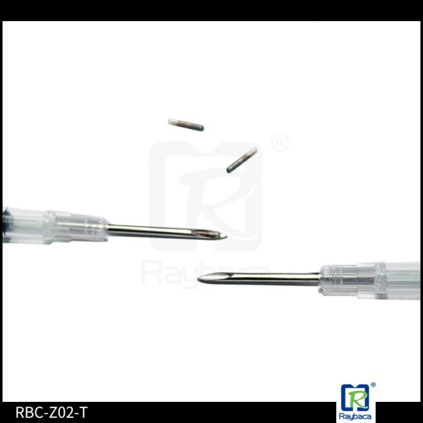 ICAR certificou anti - deslizando a seringa 1,4 x 8mm do microchip da identificação