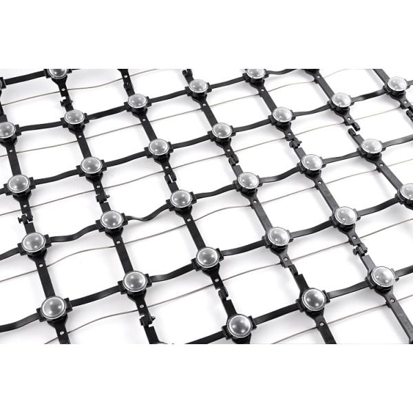 P125 SMD3535 Écran LED Mesh Étanche IP67 Rideau Extérieur Personnalisé pour Magasins de Détail et Expositions