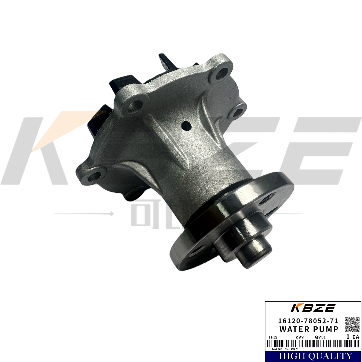KBZE BRAND 16120-78052-71 WATER PUMP ASSY REPLACEMENT FOR TOYOTA FORKLIFT