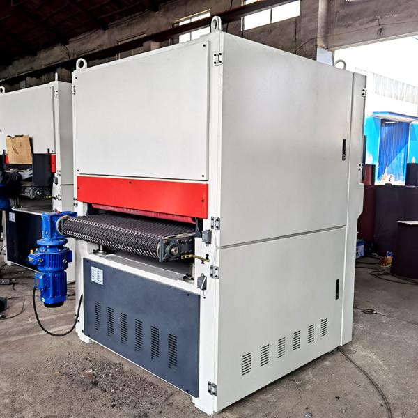64kW Water Type Abrasive Belt Sanding Machine for Stainless Steel Sheet Polishing