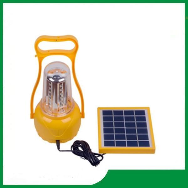High quality portable solar lantern, mini solar lantern with hand cranking & phone charger for cheap selling