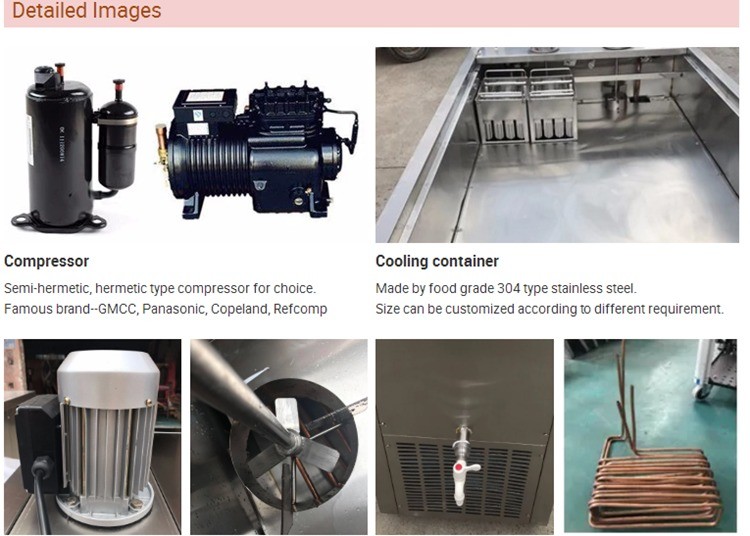 BPZ-06 High Productivity 304 Stainless Steel Ice Lolly Popsicle Machine