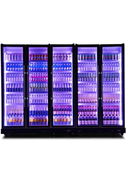 Deluxe Appearance Fresh Keeping Fruit Vegetable Cold Drink Display Chiller