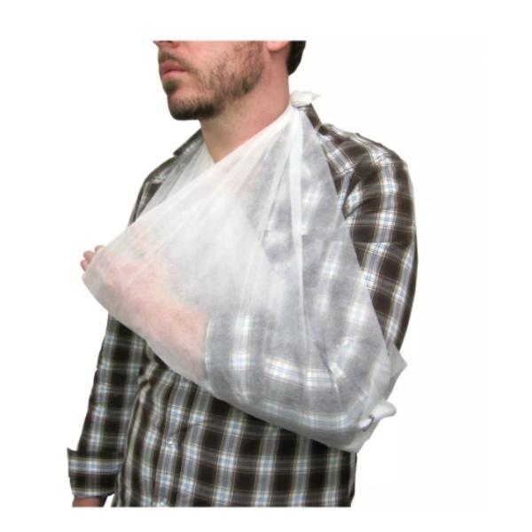 Non Woven First Aid Triangular Bandage Sling 96x96x136cm