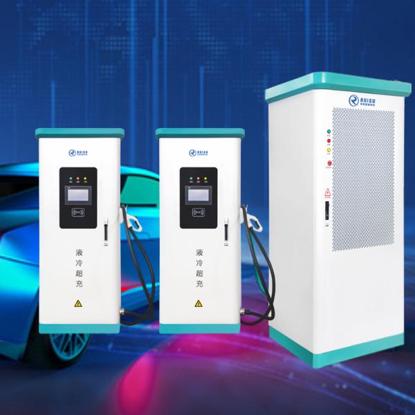 600KW EV Electric Car Charging Points Liquid Cooled Split Pantograph Type