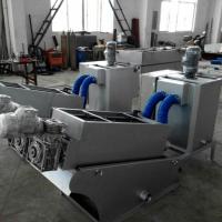 máquina de secagem da lama da imprensa de parafuso 4.5m3/h, equipamento de secagem da lama química