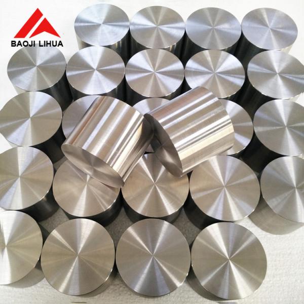 Forged Titanium Rod Gr2 Gr5 , Round Titanium Block ASTM B381 Long Life Span
