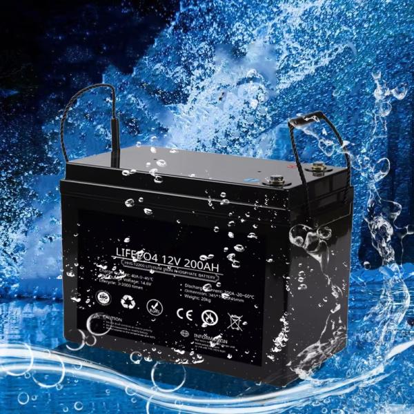 12.8v Solar Ion Phosphate Lithium RV Battery 200ah 300Ah 400ah Pack OEM