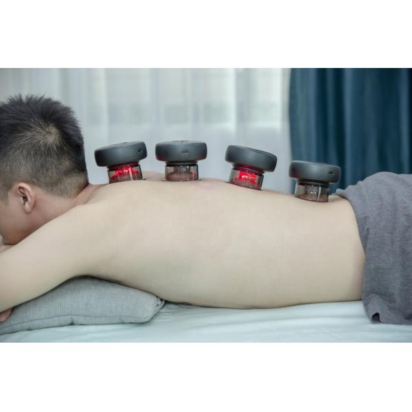 Fitdash Vacuum Massage Cups Vibration Intensity and Temperature for Effective Massage
