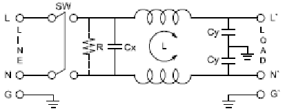 Фильтр EMI IEC Inlte с фильтром EMC гнезда переключателя 115V/250V для звукового оборудования