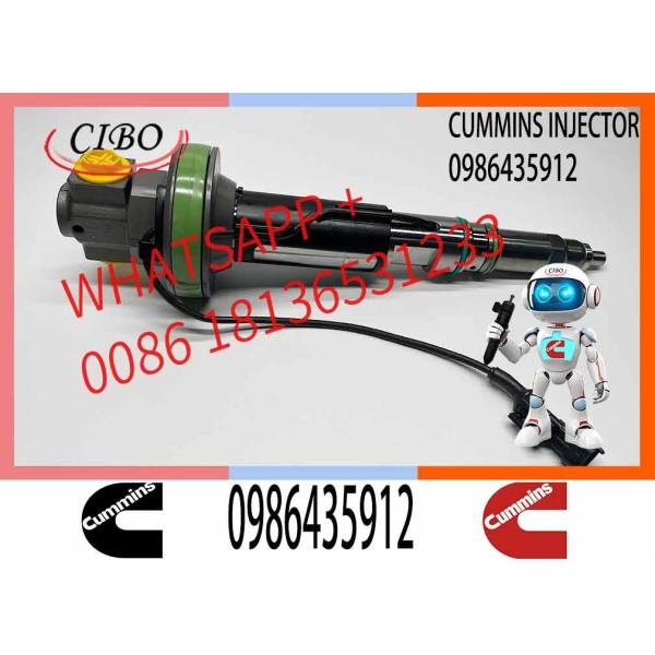 NINE Brand Hot Sales Common Rail Fuel Injector 0986435912 Diesel Injector 0 986 435 912
