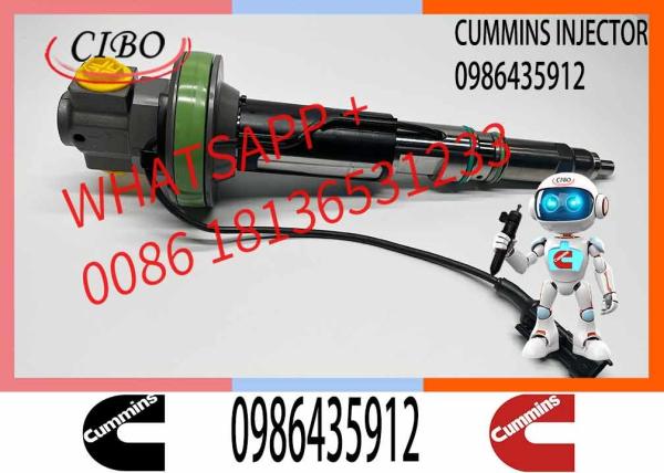 NINE Brand Hot Sales Common Rail Fuel Injector 0986435912 Diesel Injector 0 986 435 912