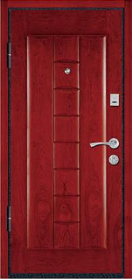 Italy steel wood security armored door