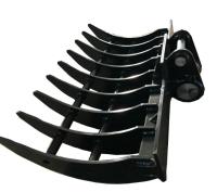 Acessório de Brush Rake Excavator da máquina escavadora do OEM para o esclarecimento de terra