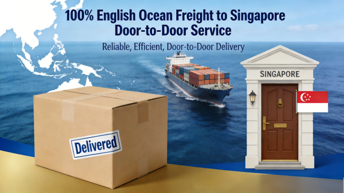 Sea freight to SG: efficient export import clearance, tax included, door - to - door
