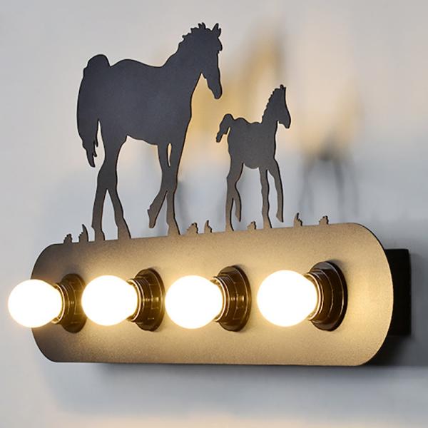 American country restaurant Fashion creative industrial led indoor wall lamps (WH-VR-75)