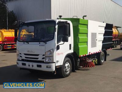 ISUZU KV100 130hp 5000L Water 5000L Garbage Tank Sweeper Truck