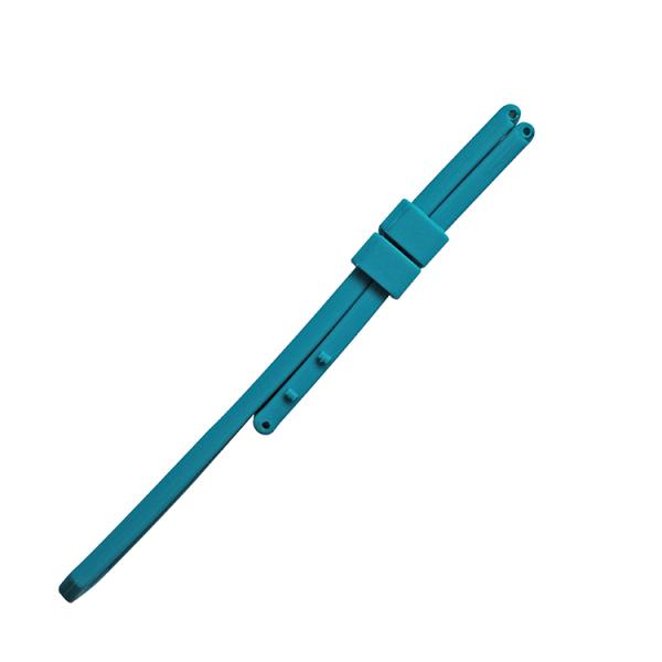 Ремешки силикона SHX голубые 20mm с квадратными отверстиями