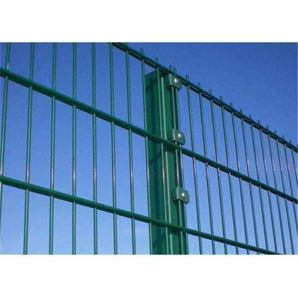 2.5m Length Welded Wire Mesh Fencing Garden Powder Coated Steel With Clip