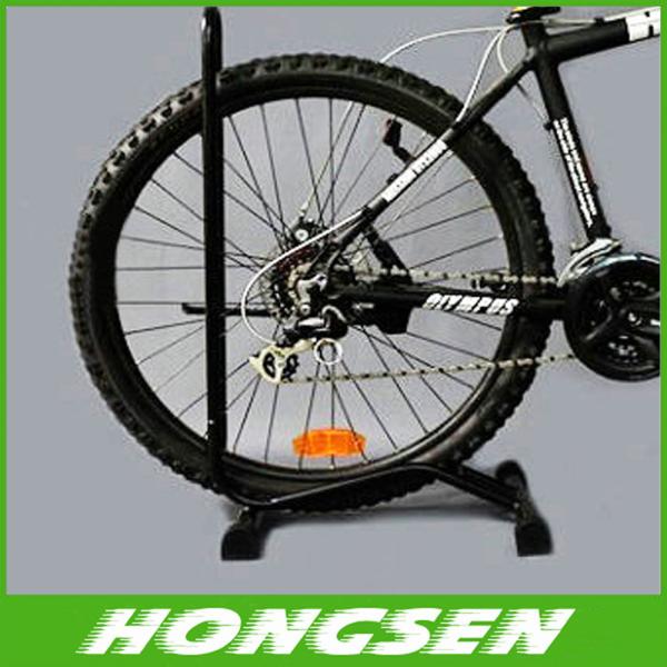 Square feet of type L stainless steel bicycle parking racks stand