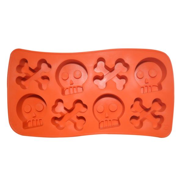 Оранжевая прессформа торта силикона помадки подгоняла размеры устойчивые для украшать