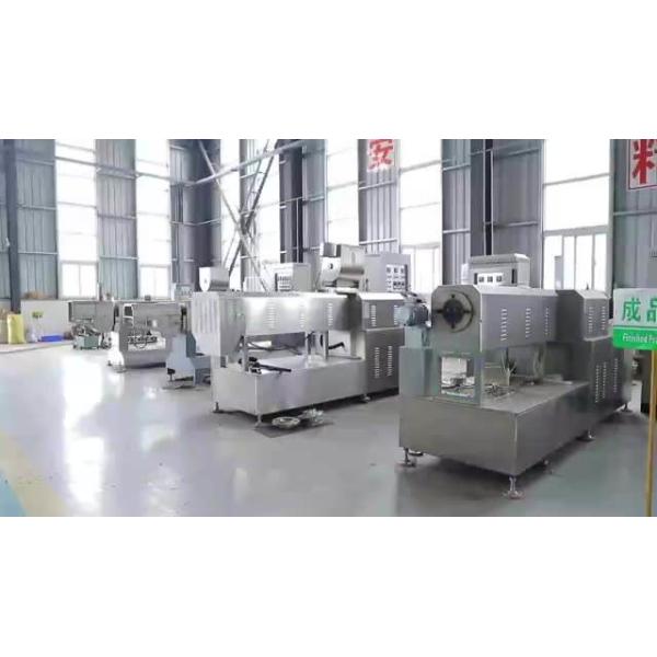 Linha de produção máquina do sopro do milho SS304 88kw da extrusora do petisco do sopro do milho