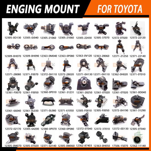 12361-30060 12361-30090 Auto Engine Mounts Car Engine Holder To-Yota HIACE HILUX MODEL F