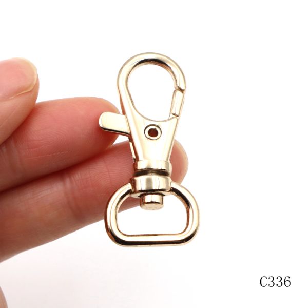 13mm Metal Swivel Snap Hook Small Dog Leash Clips Eco Friendly