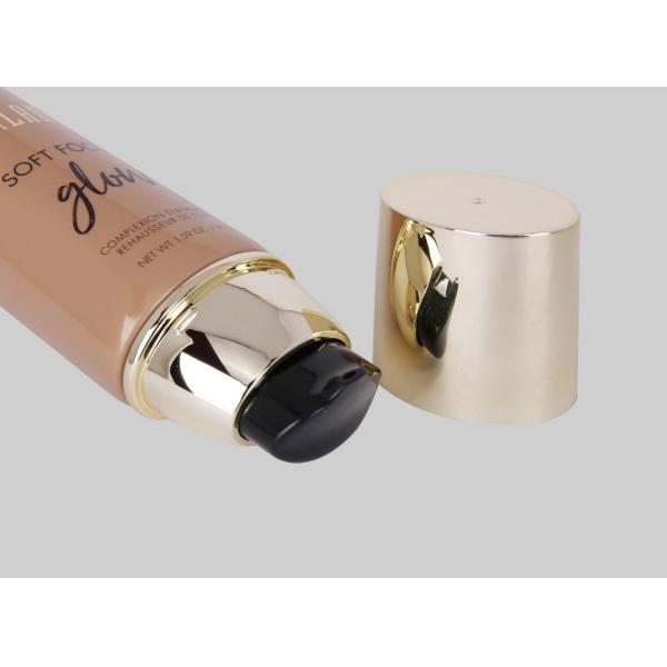 Sunblock насоса экрана солнца лосьона D40mm 60-120ml трубка пустого изготовленного на заказ безвоздушного пластикового овальная