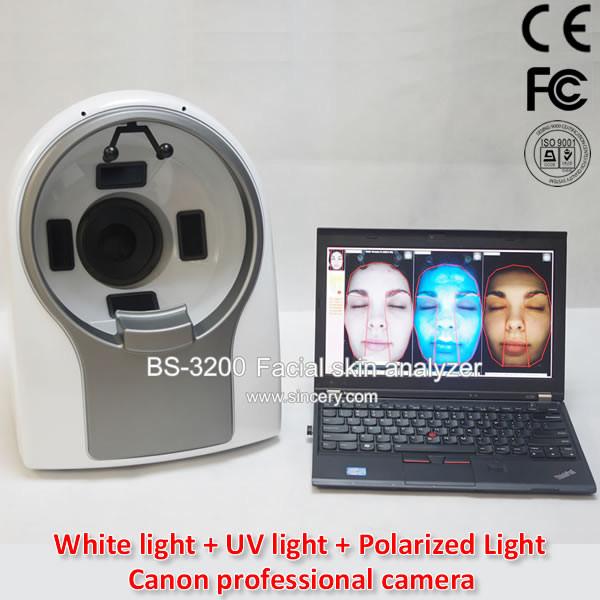 Beauty Clinic / SPA Skin Analysis Machine Skin Scope Analyzer 12 Months Warranty