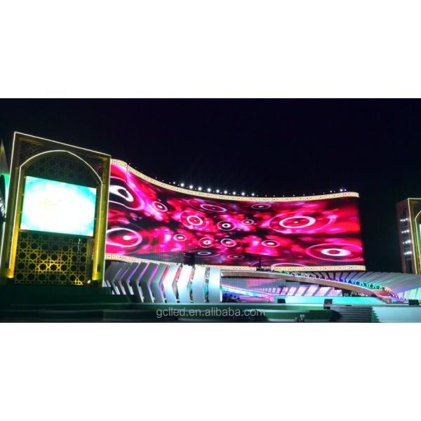 Высокая яркость 90 градусов угол наружной рекламы светодиодный дисплей с 10000 часов жизни