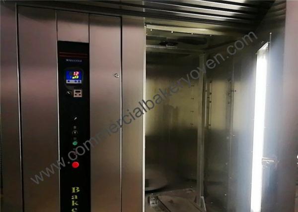 Gas Power Commercial Convection Oven Stainless Steel Trolley PC Control