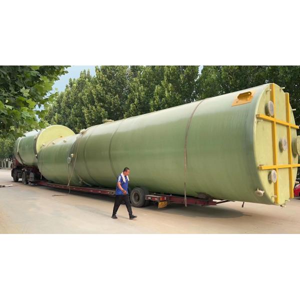 Industrial Chemical Resistance Frp Storage Tank For Water Purification