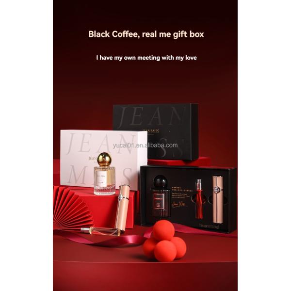 Spray Black Coffee Perfume Set Original Long Lasting Eau De Parfum Mini Fragrance Gift
