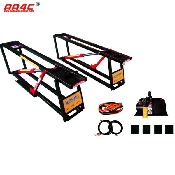 AA4C QUICK LIFT Portable Hydraulic Car Lift  For Car Washing Outdoor Vehicle Rescue L520E L750E
