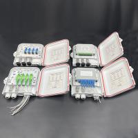 Caixa de terminação de fibra óptica para aplicações FTTH