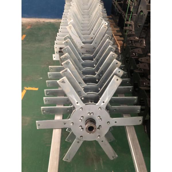 Алюминиевое лезвие Материал Промышленный потолочный вентилятор Большой HVLS потолочный вентилятор 7,3 м