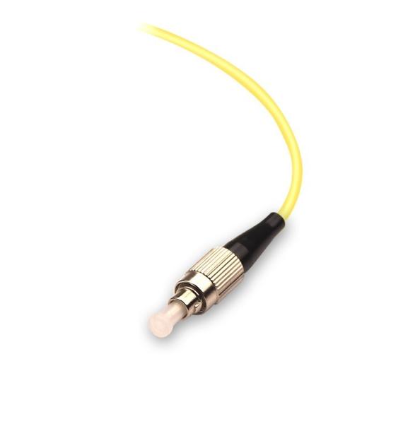 Fiber Optic Patch Cord/ FC/UPC-FC/UPC/ Multimode/ OM2 /Simplex /3.0mm/ LSZH/ PVC/Yellow
