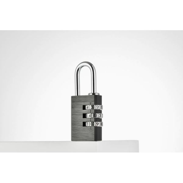 Custom Logo RARLUX Anti-Theft High Safety 3-Digit Password Lock Durable Luggage Padlocks 4 Codes Solid Aluminum Combination Lock
