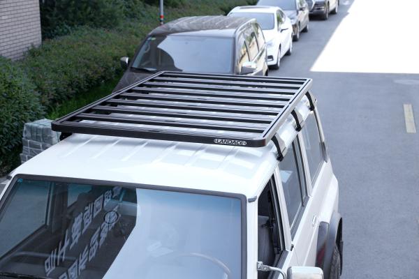 Sturdy and Durable Aluminium Flat Roof Rack Cargo Carrier Luggage Rack for NISSAN Y60