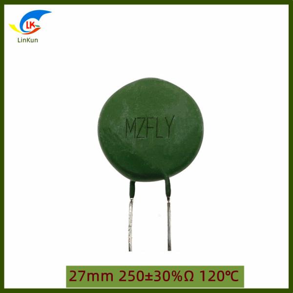 WMZ12A /MZFLY 27mm 120°C 250 OHM PTC Thermistor Adequado para servidores, ar condicionado, inversores, fontes de alimentação