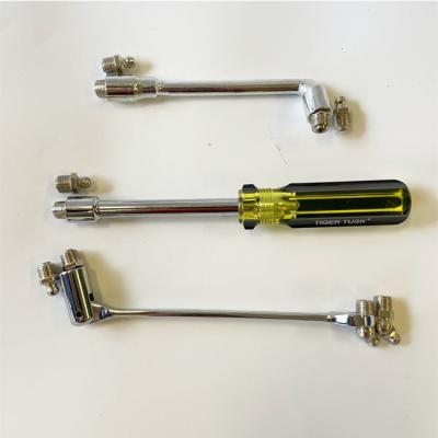 M10 Unfolded Hex Nut Wrench Grease Gun Nipple Screwdriver