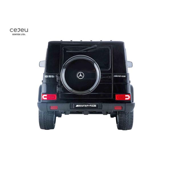 Load 30KG Licensed Kids Car Mercedes Benz With Radio Music LED Lights