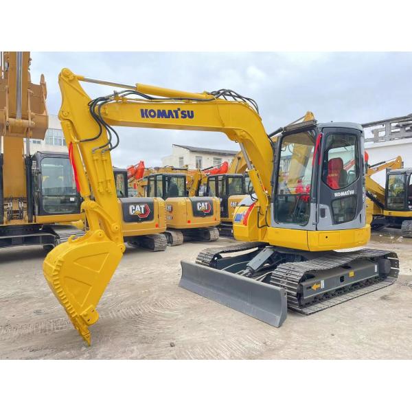 90% Excavator Japan Hydraulic Backhoe Crawler Komatsu PC78US with All Functions Normal