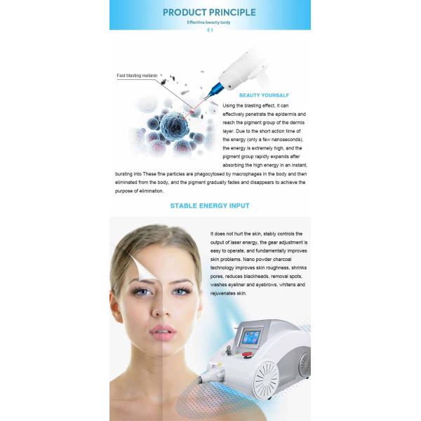 Picosecond Laser Tattoo Removal Machine Carbon Peeling For Beauty Salon