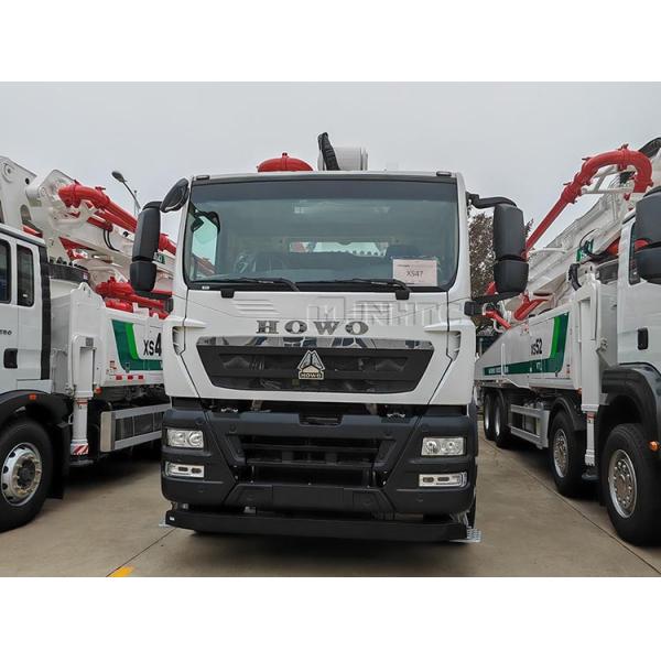 Camion malaxeur-pompe Howo TX chinois, coût 25m 38m 42m 6X4 440CV, camion pompe à béton