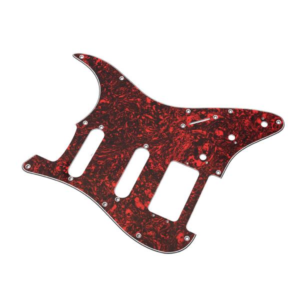 3Ply SSH Electric Guitar Pickguard Scratch Plate And Back Plate Set For American ST Style Electric Guitar
