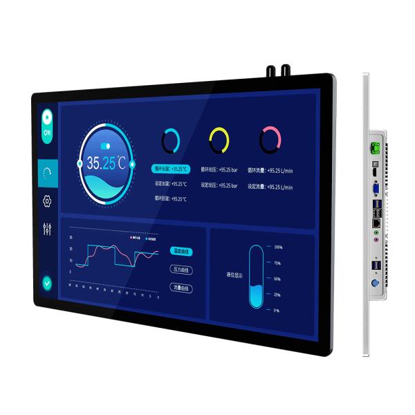 1920×1080 FHD All In One Pc Touch Screen 21,5 Impermeável Empresarial Industrial Usado Mural Montado